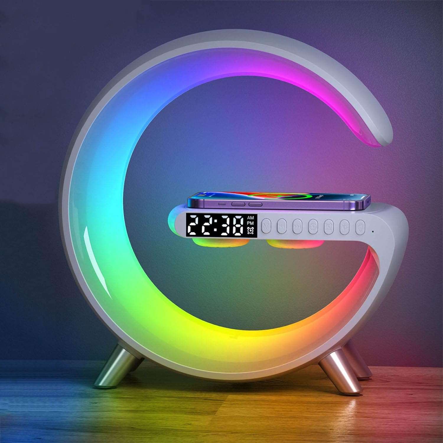 4 in 1 Wireless Charger BT Speaker