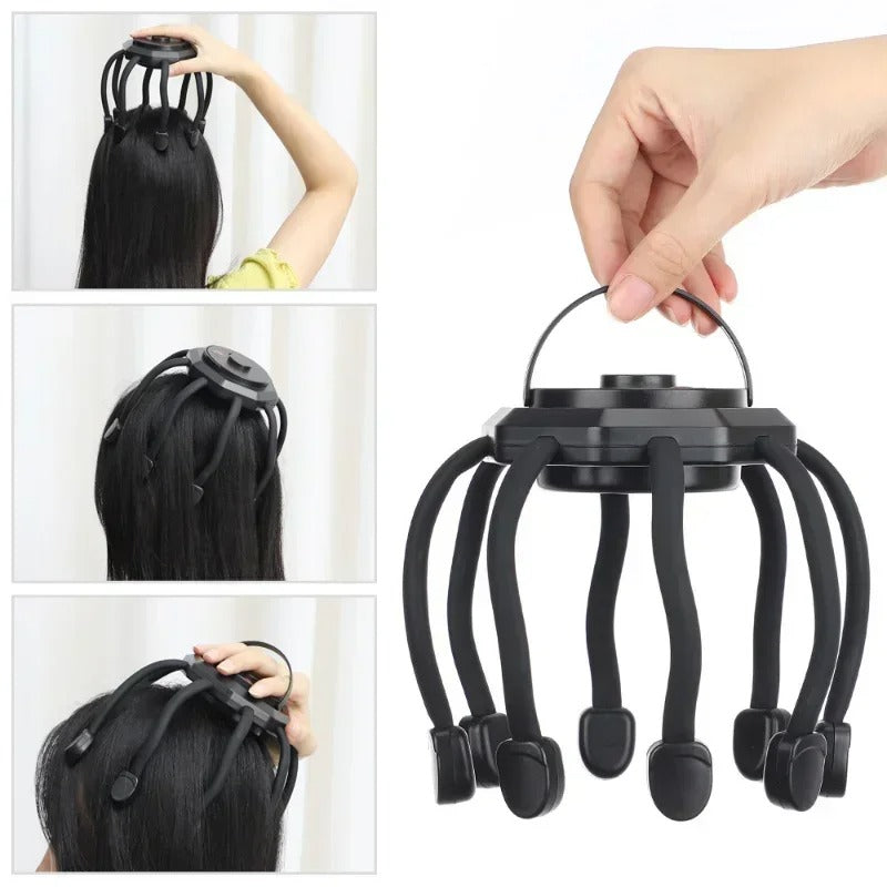 Octopus Head Scalp Massager